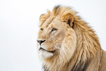 Majestic Lion Portrait