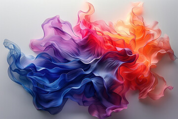 Obraz premium Stunning Ultra Realistic Watercolor Mural: Expansive and Captivating Art