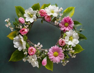 wreath of flowers, Crown of flowers