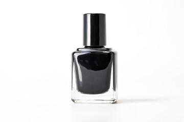 Black Nail Polish Bottle