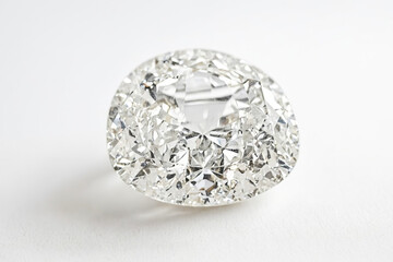 Fototapeta premium Close-up of a Sparkling Diamond