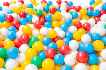 Colorful Plastic Balls