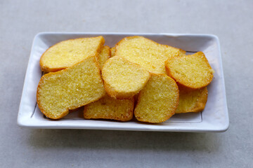 Crispy butter and sugar bread