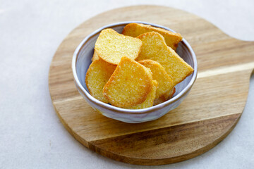 Crispy butter and sugar bread