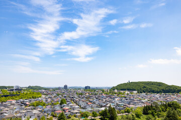［宮城県　仙台市］泉パークタウン　朝日からの眺望