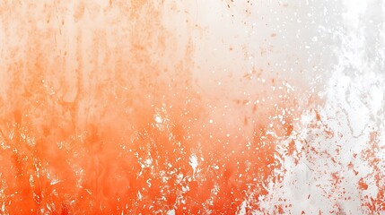 Orange and White Gradient Background with Grainy Texture