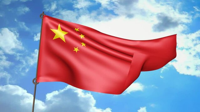 BANDERA CHINA ONDEANDO