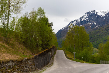 Skjolden - Norway - May 16 - 2023 - Mountain
