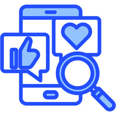 Social Media Metrics Icon