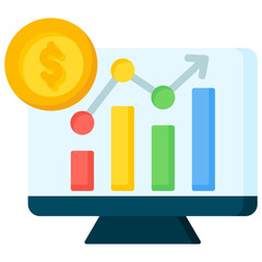 Economic Trends Icon