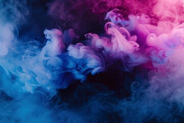 Aesthetic wallpaper smoke background - generative ai