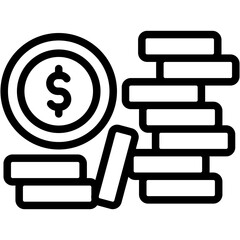 Coins Stack Icon