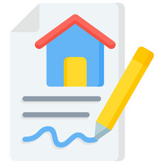 Lease Agreement Icon
