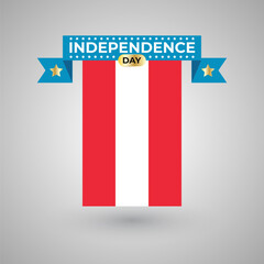 Austria Independence Day Flag Banner