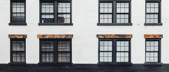 apartment building's historic exterior boasts elegant windows that whisper tales of the city's past