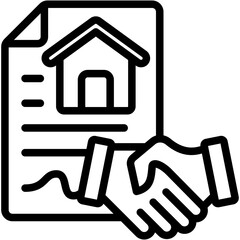 Rental Agreement Icon