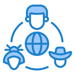 Multicultural Collaboration Icon