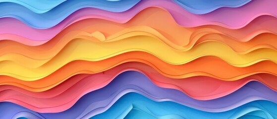 abstract vector design featuring colorful waves and textures, ideal for artistic illustrations, vibrant wallpapers, and dynamic banner backgrounds