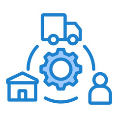 Supply Chain Icon