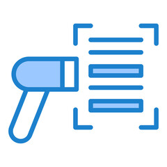 Fototapeta premium Barcode Scanning Icon