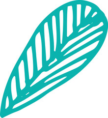 Ornaments Hand Drawn Nature Leaf Element 