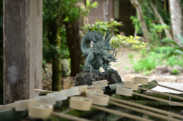 土佐神社の手水舎