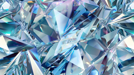 ダイヤモンドの内部の光の屈折