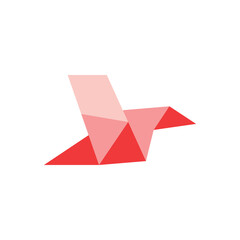 Naklejka premium Origami Icon