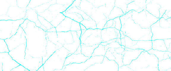Vector marble pattern with blue cracks Transparent texture.