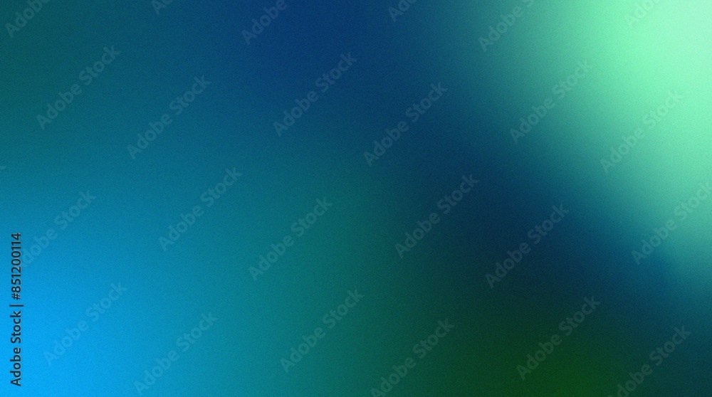 Poster abstract noise blue green gradient background blending colors from dark to light