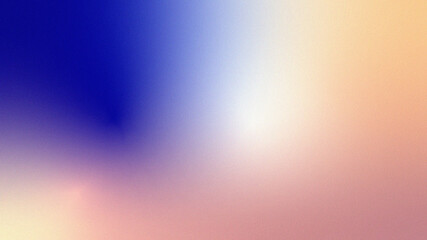 Abstract blurred noise gradient background blending blue and pink colors