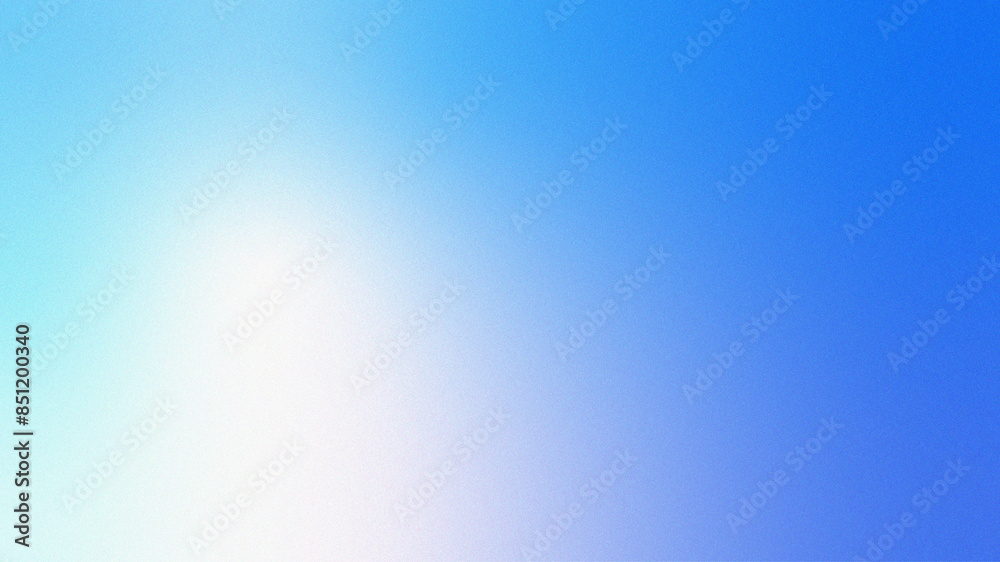 Wall mural abstract bright blue purple background with noise grainy texture creating a soft and subtle look