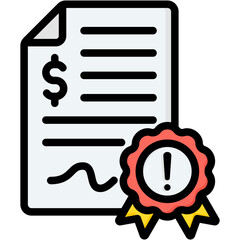 Bankruptcy Declaration Icon