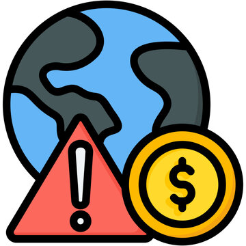 recommend clip art: Financial Meltdown Icon