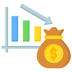 Economic Downturn Icon