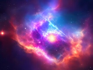 background with stars