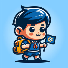 back to school illustration 2