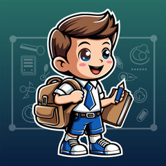 back to school illustration 3