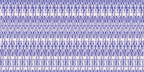 Masculine ikat stripe irregular linear shirting border. Modern menswear broken line effect fashion edging print.