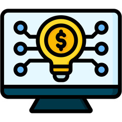 Tech Investment Icon