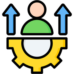 Human Capital Development Icon