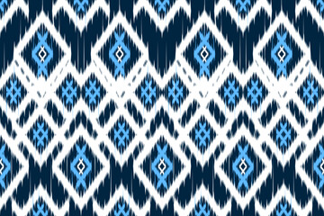 Ikat Pattern Ethnic Geometric native tribal boho motif aztec textile fabric carpet mandalas African American background backdrop illustrations tile paper flower texture fabric ceramic wallpaper