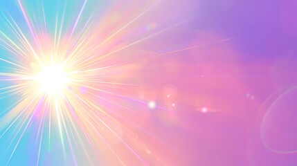 Obraz premium Blank background with lens flare