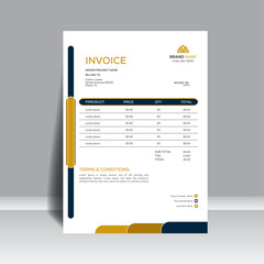 New Invoice design in completely new style, For your company. Brand-new Invoice design for your business in an entirely new aesthetic.
