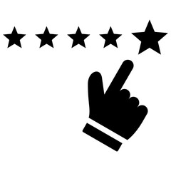 Five Star Rating Icon