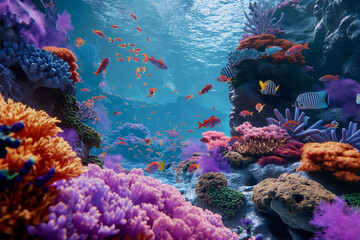 Explore the incredible underwater world. Discover the stunning beauty of coral reefs and the amazing marine life that inhabit them.