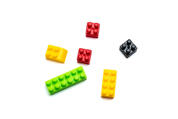 Child's toy isolated on white background