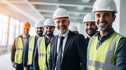 team of engineers celebrating the completion of a major project, 