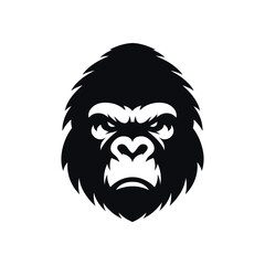 Intimidating Angry Roaring Gorilla Graphic - Urban Style Animal Illustration for Hoodie