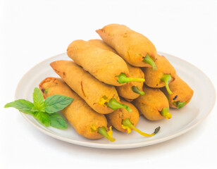 Mirchi bada or Mirchi vada